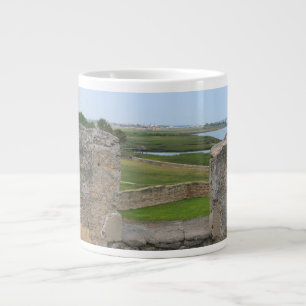 St Augustine view from castle Large Coffee Mug
