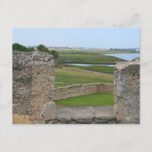 St Augustine view from castle Postcard