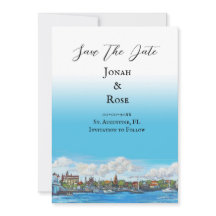 St. Augustine Wedding Announcement