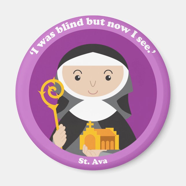 St. Ava Magnet (Front)