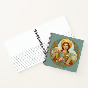 St. Barbara (BK 001) Square Notebook