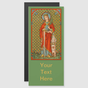 St. Barbara  (JP 01) 4"x9"