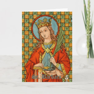 St. Barbara  (JP 01) Greeting Card 1