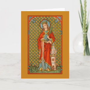 St. Barbara (JP 01) Greeting Card 2