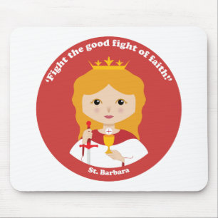 St. Barbara Mouse Mat