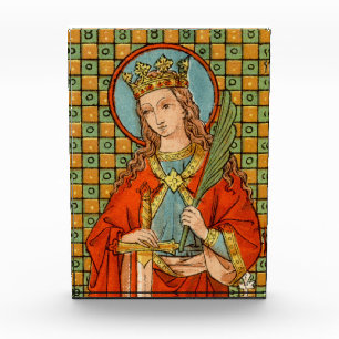 St. Barbara of Nicomedia (JP 01) Paperweight or Photo Block