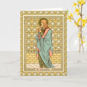 St. Barnabas the Apostle (RLS 02) Blank Greeting Card