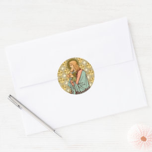 St. Barnabas the Apostle (RLS 02) Classic Round Sticker