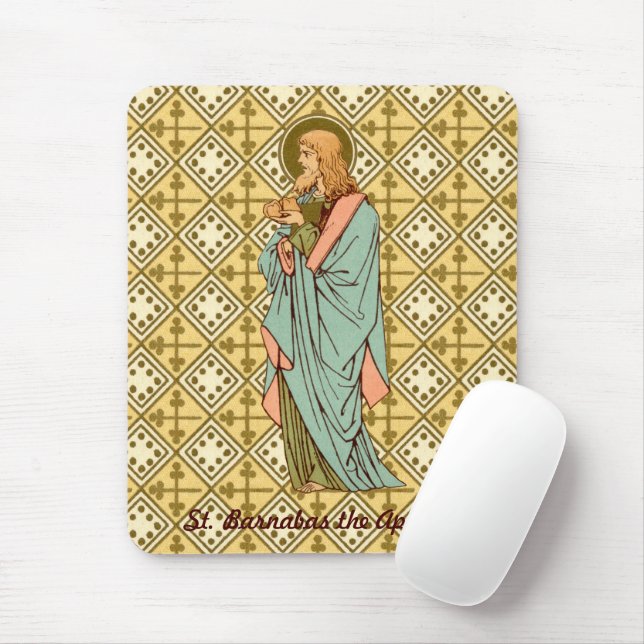 St. Barnabas the Apostle (RLS 02) (Style 2) Mouse Mat (With Mouse)