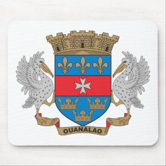 St. Barthelemy Coat of Arms Mouse Mat