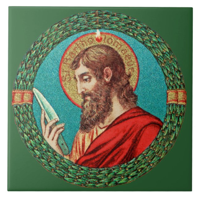 St. Bartholomew the Apostle (JMAS 03) Tile (Front)