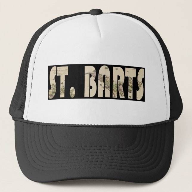 St. Barts 1801 Trucker Hat (Front)