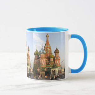 "ST.BASIL CATHEDRAL" MOSCOW RUSSIA COFFEE MUG