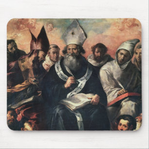 St. Basil Dictating his Doctrine Mouse Mat