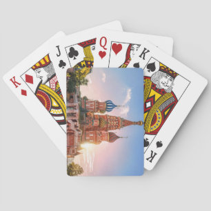 St. Basil’s Cathedral, Moscow, Russia Playing Cards