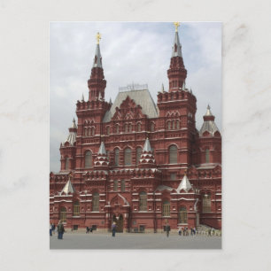 St. Basils Cathedral in Red Square, Kremlin, Postcard