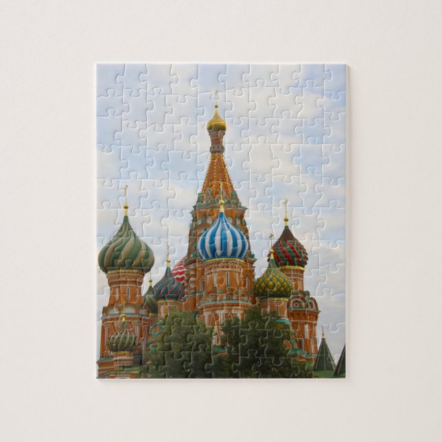 St. Basil's Cathedral in Red Square, Moscow Jigsaw Puzzle (Vertical)