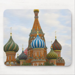 St. Basil's Cathedral in Red Square, Moscow Mouse Mat
