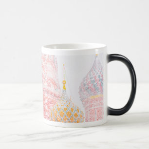 St Basil's Cathedral In Snowstorm Magic Mug