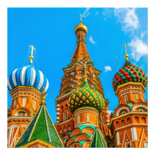 St. Basil's cathedral Photo Print