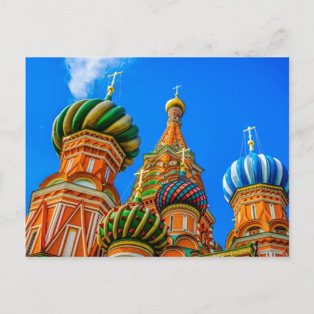 St. Basil's cathedral Postcard (Front)