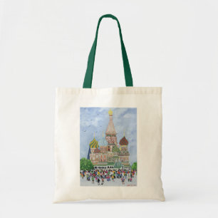 St. Basil's Cathedral Red Square 1995 Tote Bag