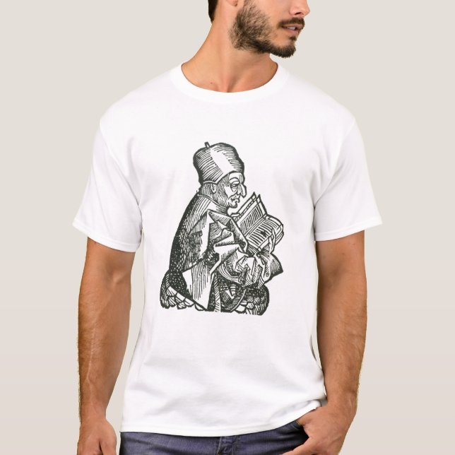 St. Bede  from 'Liber Chronicarum' T-Shirt (Front)