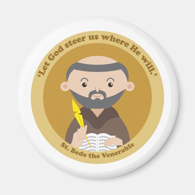 St. Bede the Venerable Magnet (Front)