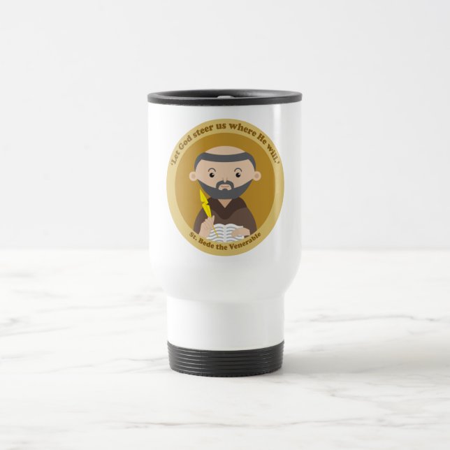St. Bede the Venerable Travel Mug (Center)