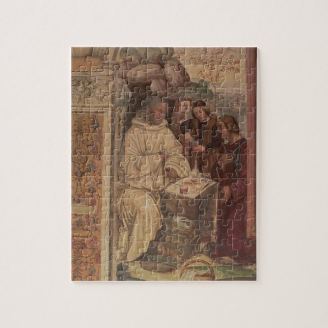 St. Benedict against a  Landscape, from the Life o Jigsaw Puzzle (Vertical)