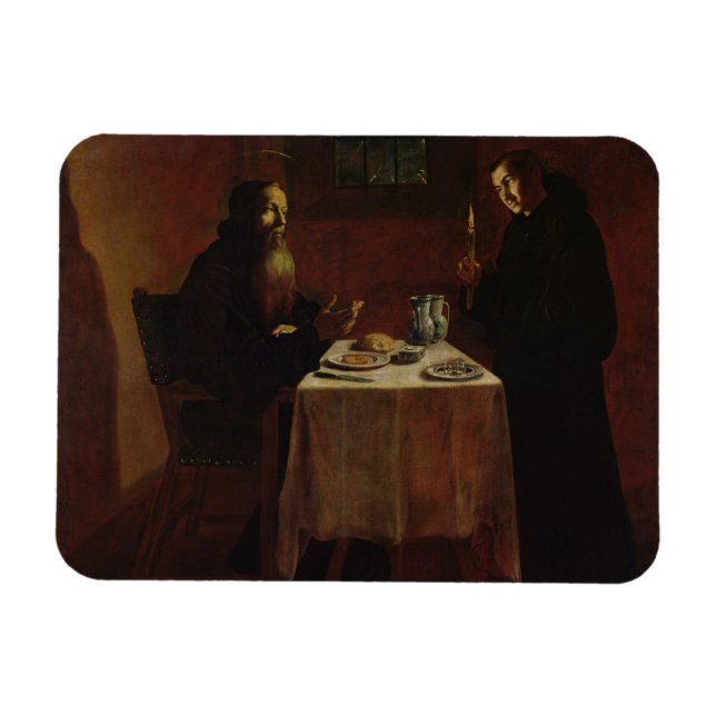St. Benedict Blessing St. Maur Magnet (Horizontal)