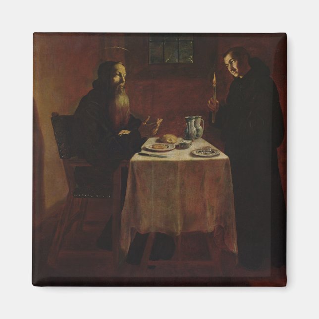 St. Benedict Blessing St. Maur Magnet (Front)