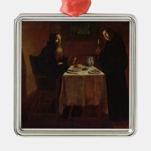 St. Benedict Blessing St. Maur Metal Tree Decoration