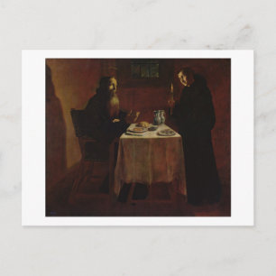 St. Benedict Blessing St. Maur Postcard