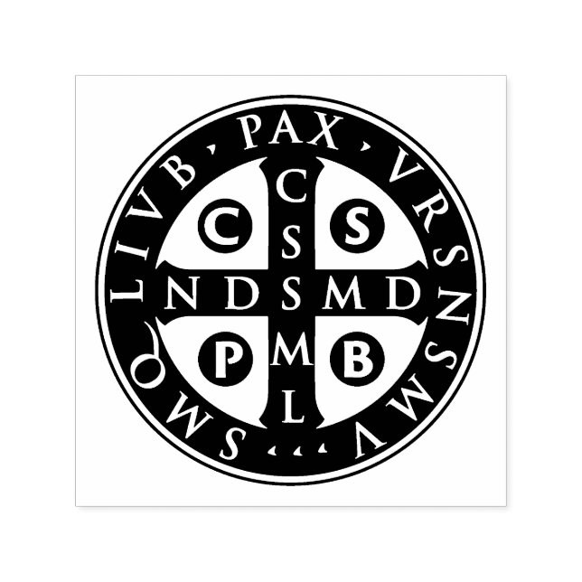 St. Benedict Medal Design Self-inking Stamp (Design)