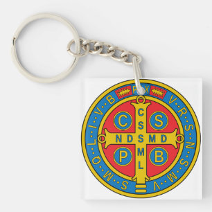 St Benedict Medal Key Ring