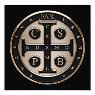 St. Benedict Medal Photo Print