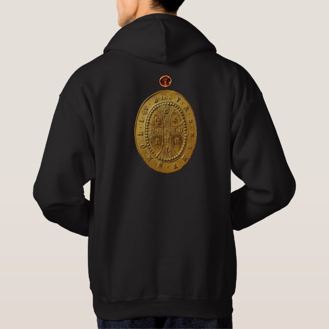 St Benedict Medal Sweatshirt (Back)