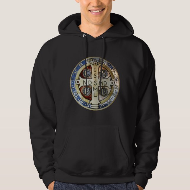 St Benedict Medal Sweatshirt (Front)