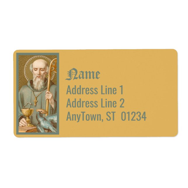 St. Benedict of Nursia (JM 07) (Front)
