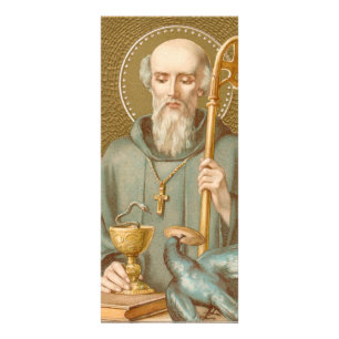 St. Benedict of Nursia (JM 07) Rack Card