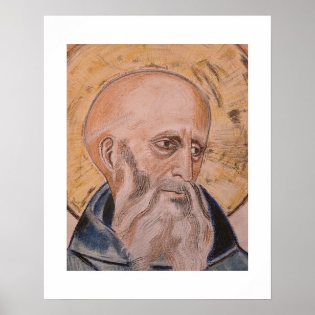 St. Benedict of Nursia Poster (Front)