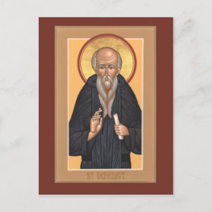 St. Benedict Prayer Card