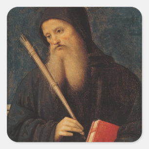 St. Benedict Square Sticker