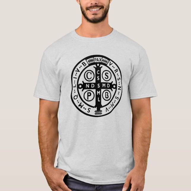 St Benedict T-Shirt (Front)