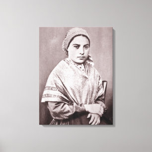 St. Bernadette Soubirous Canvas Print