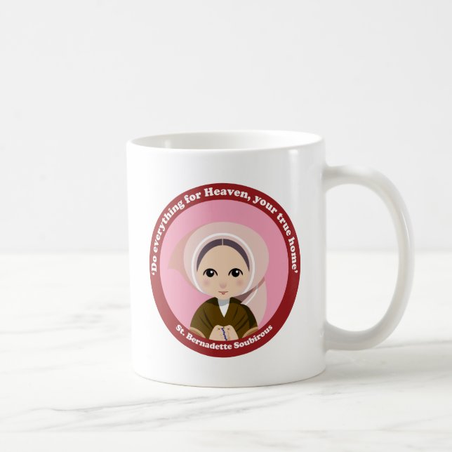St. Bernadette Soubirous Coffee Mug (Right)