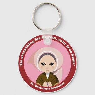 St. Bernadette Soubirous Key Ring