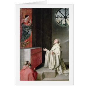 St. Bernard and the Virgin