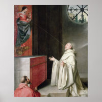 St. Bernard and the Virgin